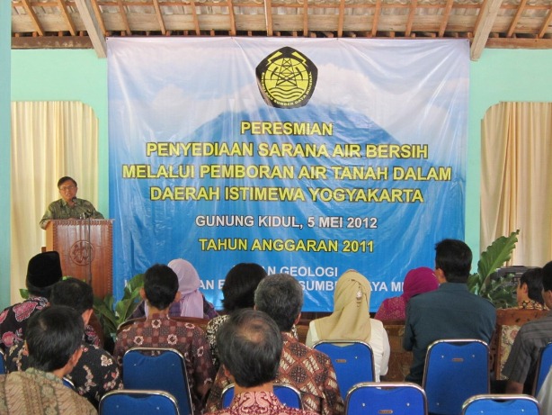 2011, Badan Geologi Alirkan Air Tanah di 255 Lokasi